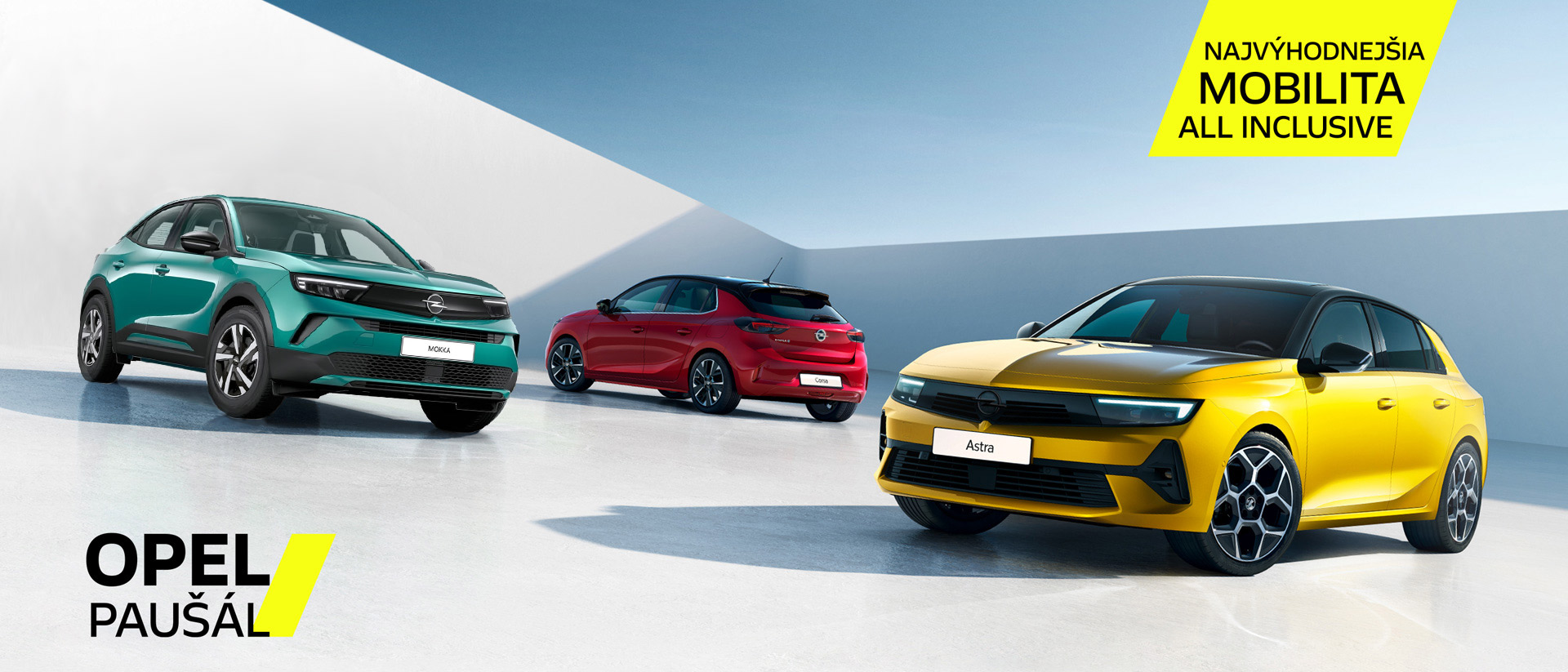 Opel Paušál Operatívny lízing